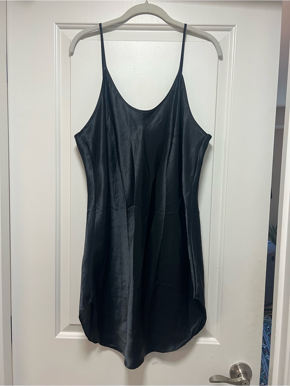 Vintage Black Slip Dress